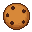 A stack of cookies